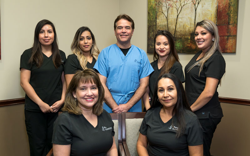 Dr. Jose Lopez's oral surgery team in Houston, TX
